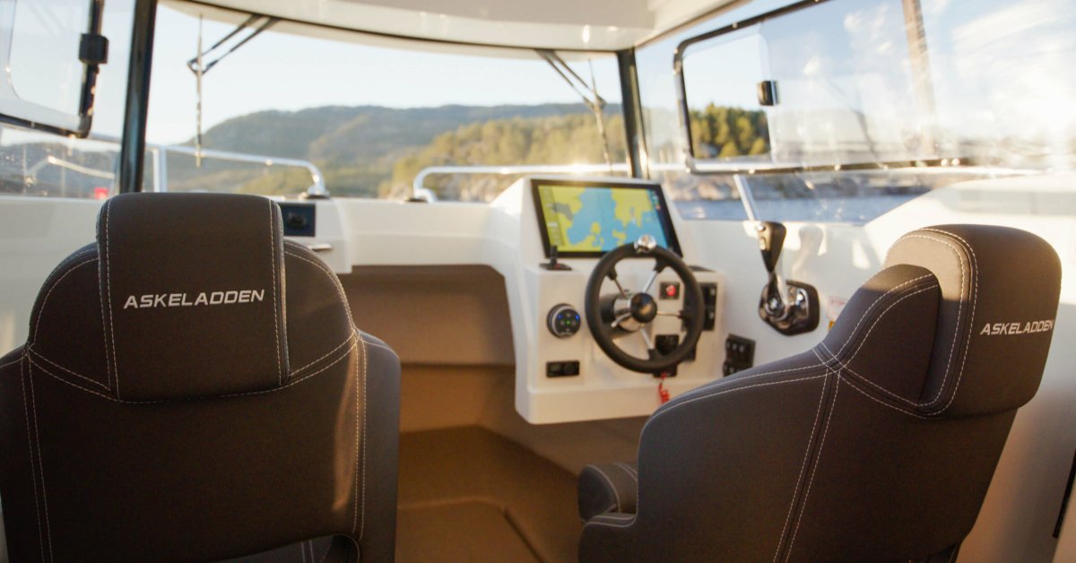 ASKELADDEN P70 PILOTHOUSE med Mercury V8 P200 Hk Pro XS 2