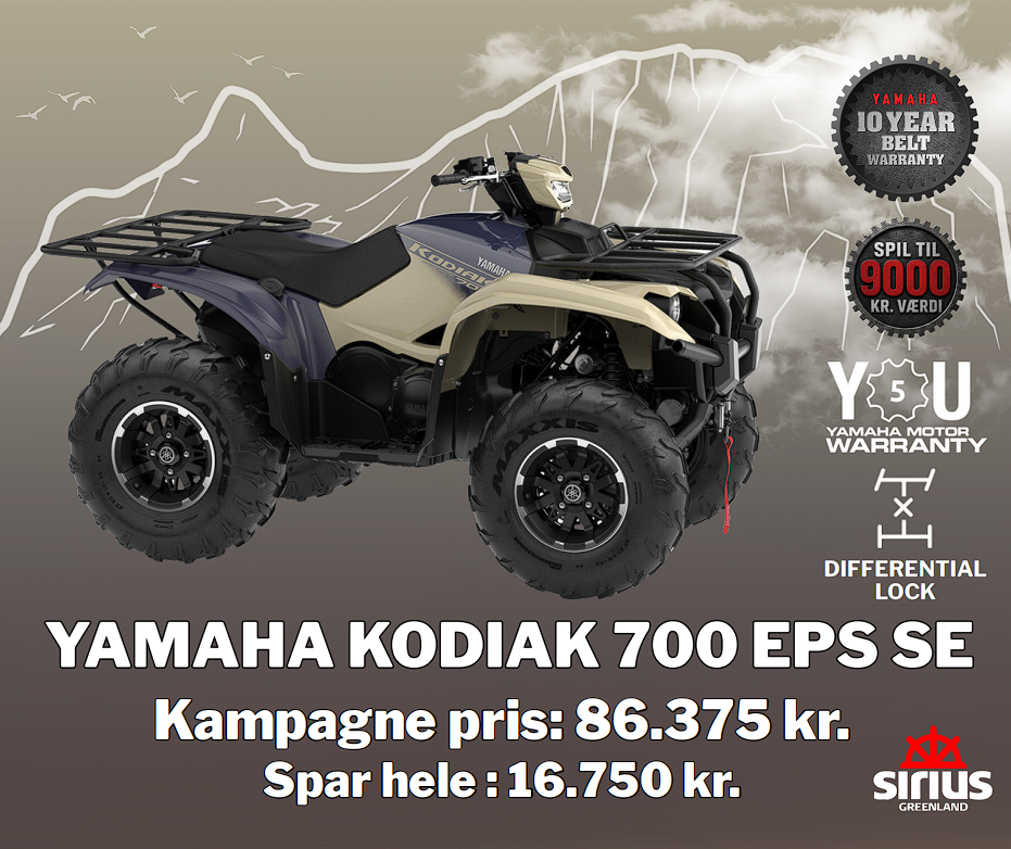 Yamaha Kodiak 700 EPS SE