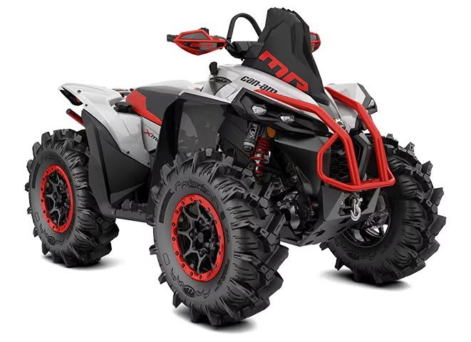 Can Am Renegade X MR 1000R Hyper Silver Legion Red